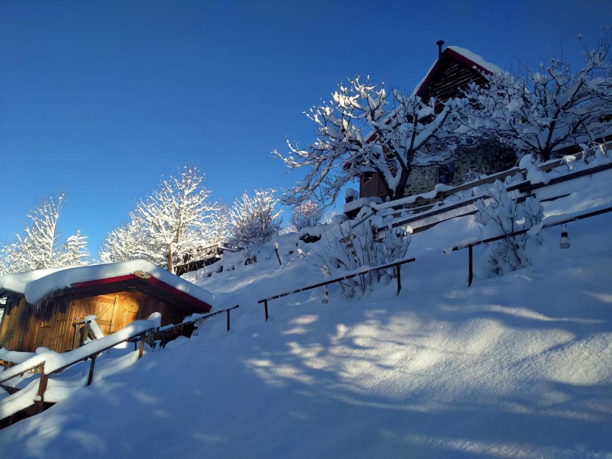 Bed and Breakfast Les Toits Rouges - Le Luxe De La Simplicite Au Bout Du Sentier Saint-Étienne-de-Tinée Zewnętrze zdjęcie